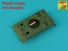 Aber MW-09 Weight for plastic models 25 x 9mm x 4 pcs / Dociążenie do plastikowych modeli 25 x 9mm x 4 szt
